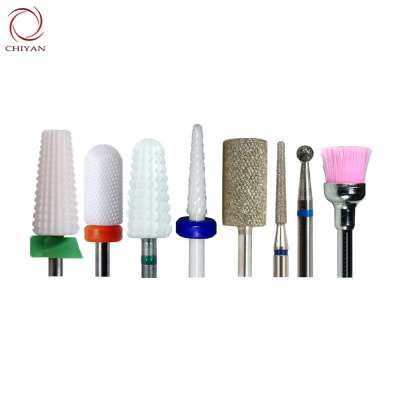 Nail Acrylic Art 8pcs Manicure Pedicure Set Nail Drill Bit Kit