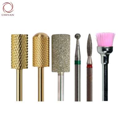 Wholesale Nail Bit Kit for at Home Manicure 7 Pcs Nail Drill Bit Set