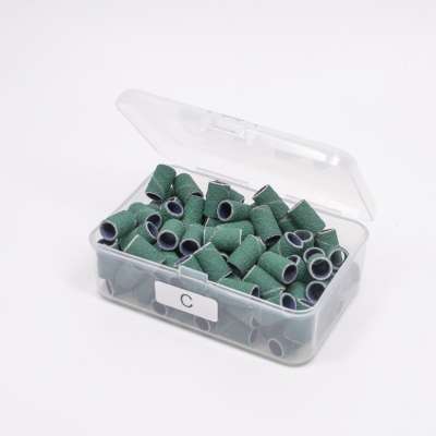 1/4"*1/2" Green Abrasives Spiral Band Disposable Nail Sanding Band