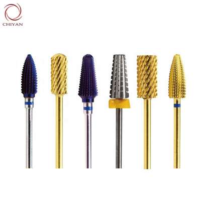 Carbide bit for electric portable nail drill machine